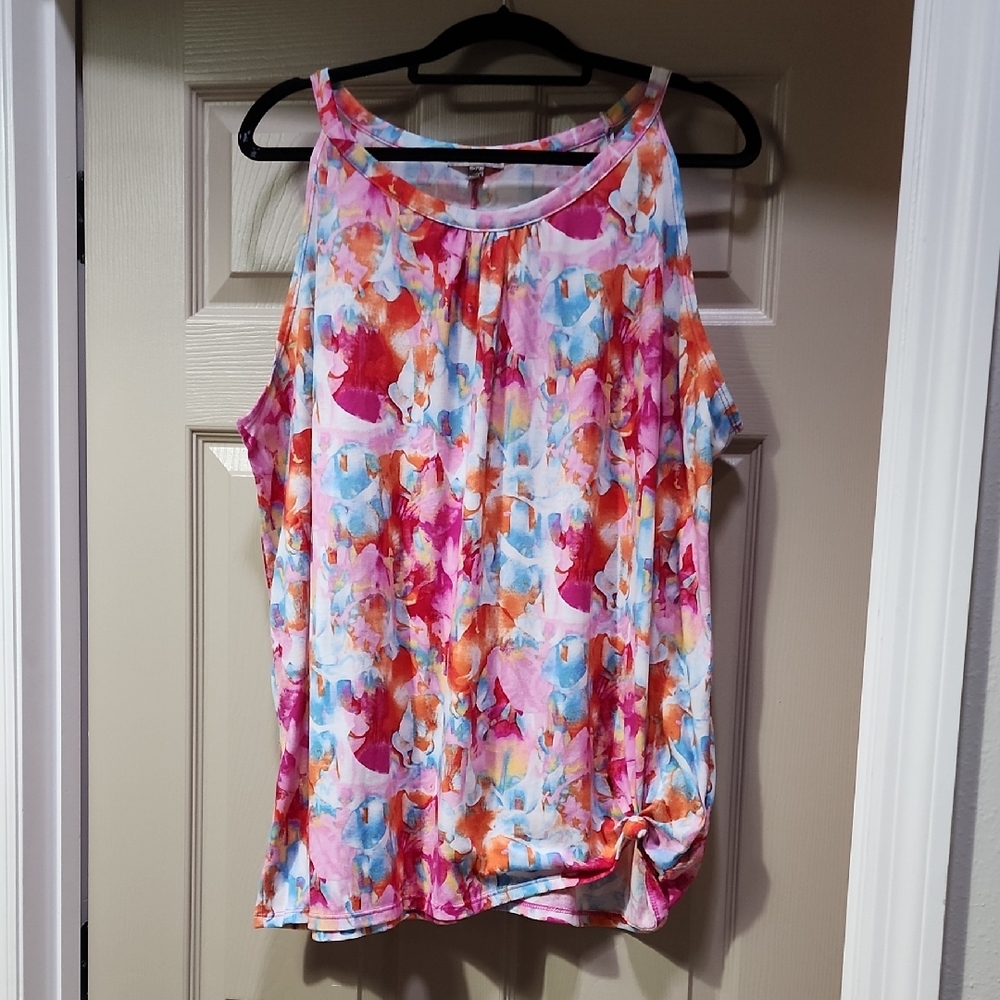 Vibrant Multicolor Women's Tank Top